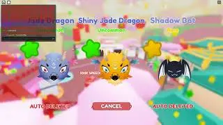 ABRINDO PET'S SKY RIVER WORLD#1 (UPDATE 02/04/23) - RACE CLICKER🏆 ROBLOX !