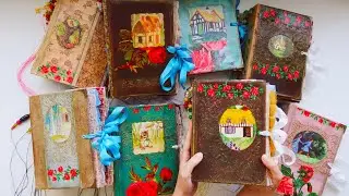 handmade cottage core fairytale junk journals ✿