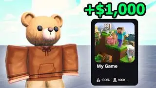 I Made a 300,000 Robux Game!