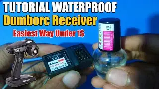 TUTORIAL Waterproof Dumborc X6F Receiver | Waterproofing Rc Electronics | Under 1$