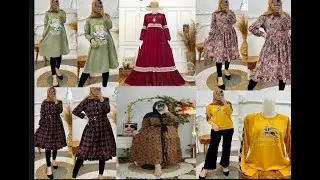 12 vidio baju model gamis,tunik dan setelan