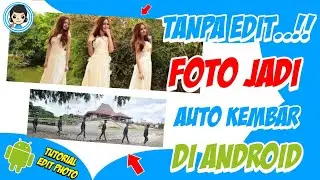 Cara Membuat FOTO KEMBAR Tanpa Aplikasi Tambahan di HP Android - Panorama