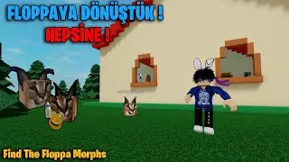 🐱Floppaları Toplayıp Dönüşüyoruz!🐱| Find The Floppa Morphs | Roblox Türkçe
