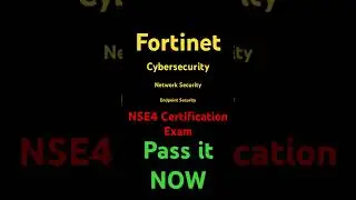 Fortinet Cybersecurity Network Security  certification exam