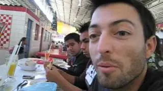 Eating Grasshoppers (Chapulines) in Oaxaca