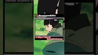 Sensei Student Sigma moment😈😈 #naruto #shikamaru #asumasarutobi