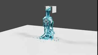 Blender Water simulation
