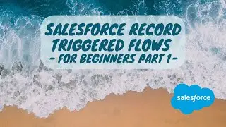 Salesforce Record Triggered Flows - For Beginners Part 1