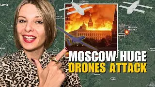 MOSCOW HUGE DRONE ATTACK & SAVASLEYKA AIRBASE STRIKE Vlog 782: War in Ukraine
