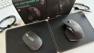 Logitech MX Master 3S Graphite & Logitech MX Anywhere 3S: A Short Comparison