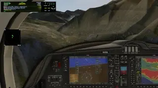 X-Plane 11 / IVAO VFR18 LEG08 URMY-URMJ/ Virtavia