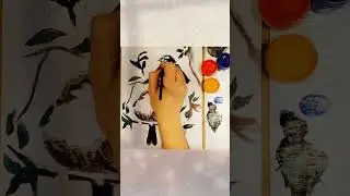 КАРТИНА С ПТИЧКАМИ 