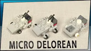 Lego Micro Delorean Moc Микро Делореан самоделка