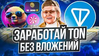 NotPandaAI - новый гем, который разорвет! Заработай TON без вложений! Играй и зарабатывай!