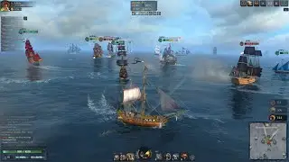 World  of Sea Battle / Мир морских сражений-Гейплейный трейлер