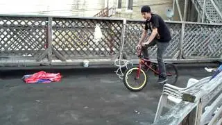 2nd Bike Roof Gap Jump 2 - FAIL?