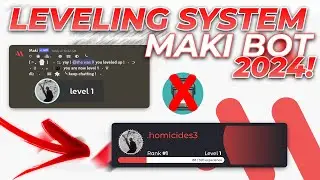 [2024] Leveling system for Discord Server using maki bot | Arcane | Amari Bot | Discord Tutorials