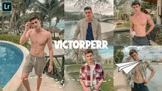 Victor Perr Preset | Selebgram Free Lightroom Mobile Presets Free DNG | Lightroom Editing Tutorial