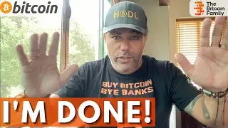 GOOD BYE!! BITCOIN IS SHOWING ME THIS THING SO I'M DONE AND....!!!
