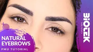 NATURAL EYEBROWS PERMANENT MAKE UP | How to do it right!
