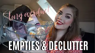 LONG OVERDUE!! | EMPTIES AND DECLUTTERS // JULY-NOVEMBER
