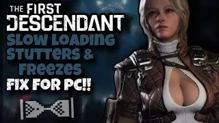 The first descendant - Slow loading, Stuttering & Freezing [Quick Fix!!] ~ PC External Hard drives