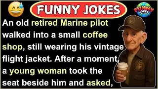 FUNNY JOKES | The Old Pilot’s Confession 😂 - Clean Veteran Humor