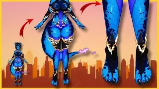 GIANTESS DRAGONCAT GROWTH SPURT (Vtuber: ChonkyLotus)