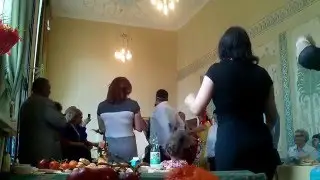 Юбилей,танец с мечами.
