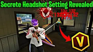 New Secrete setting For Free fire | Phone Setting | Only Red Numbers | Aimbot | POCO M2 PRO