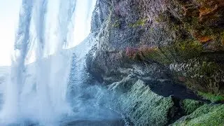 Walking Under Waterfalls + Black Sand Beach (ICELAND Vlog #2)