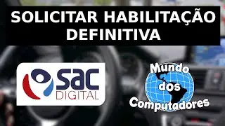 How to request your permanent driver's license via mobile phone (SAC Digital - Bahia)