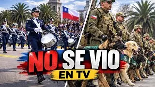 Lo que NO se vio de la PARADA MILITAR de CHILE🔥
