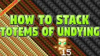 Minecraft 1.16.5 How To Stack Totems Of Undying! (PaperMC, Waterfall, Spigot, Bukkit)