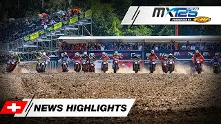 News Highlights | EMX125  Race 1 | MXGP of Switzerland 2024 #MXGP #Motocross