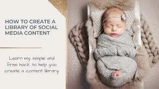 Simple Social Media Hack For Newborn Photographers