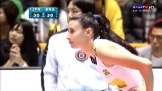 Semifinal 2 SET Parte 3 Mundial feminino de vôlei 2010 Brasil vs Japão