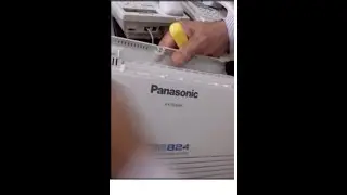 Panasonic KX-TES824  Practical  Training  from zero  part -1