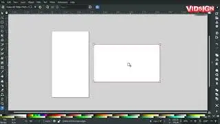 How to Create Page and Set Default Workspace Custom on Inkscape 1.2