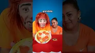 Comida Gigante vs Comida Pequeña