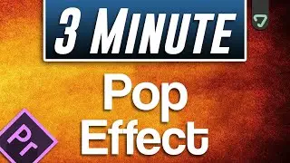 Premiere Pro CC : How to Create an ANIMATED Pop Up Effect for Image and Text [Bangla Tutorial]