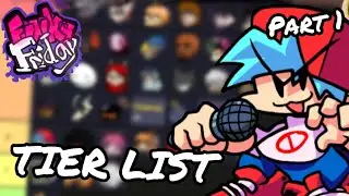THE FUNKY FRIDAY MOD TIER LIST (PART 1)