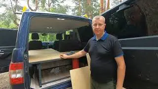 Самый комфортный спальник в Уаз Патриот