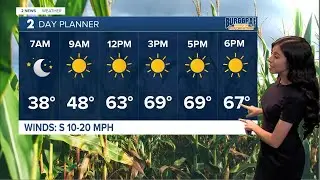 Gusty South Winds Return