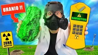 ENCONTRÉ PIEDRA RADIACTIVA CON URANIO !! 😮 ¿Cómo es de Peligrosa?