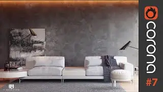 3dsMax Interior Rendering Tutorial (Best CoronaRender5)#7