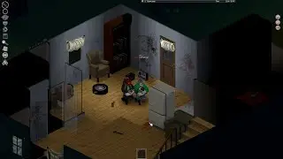 Выживаем в зомби апокалипсисе, в игре Project Zomboid, настал конец света