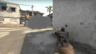 Раскидки и фишевые смоки на карте Dust2