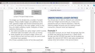 Accounting AS'Level(Types of Ledger)