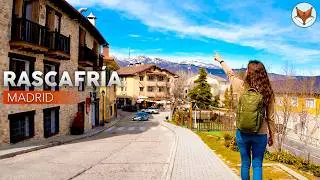 This is Rascafría, one of the best villages in Madrid | Walking Tour 4K